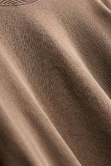 Women - T-shirt - taupe