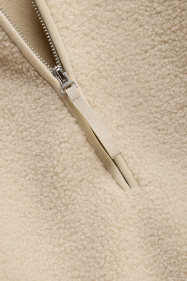 Women - Fleece jumper - beige