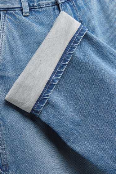 Children Boys - Baggy jeans - thermal jeans - blue denim