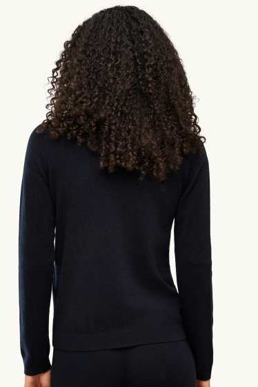 Femmes - Pull en cachemire - noir