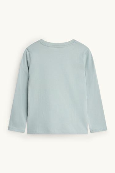 Enfants garçons - T-shirt manches longues - bleu clair