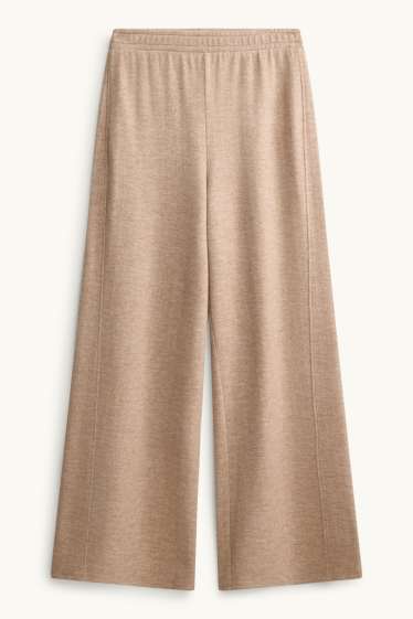 Femmes - Pantalon de jogging - couleur sable