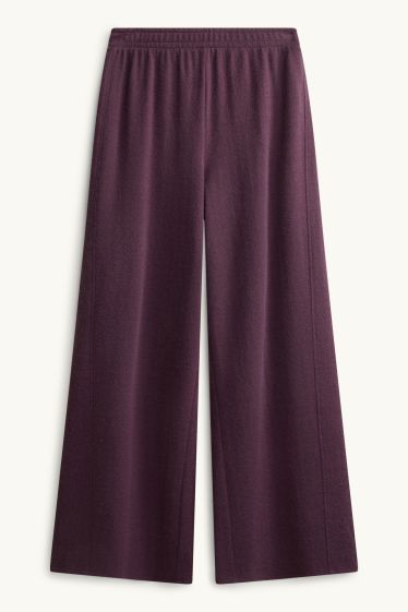 Femmes - Pantalon de jogging - violet