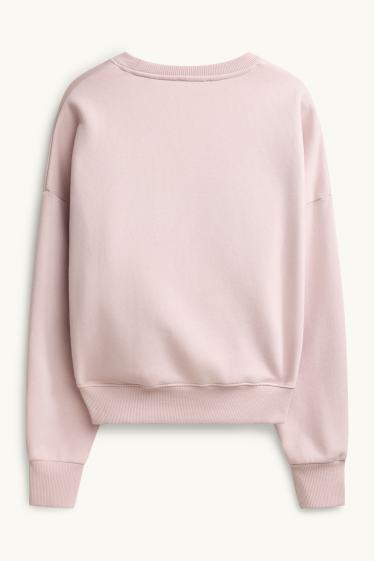 Femmes - Sweat - rose tendre