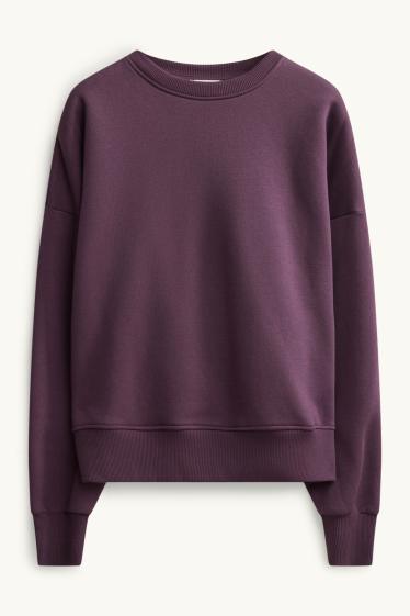Damen - Sweatshirt - lila
