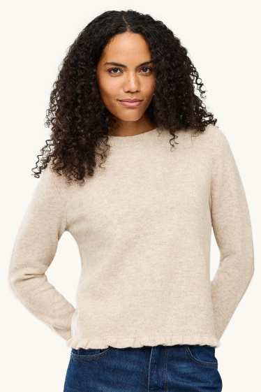 Women - Jumper - light beige