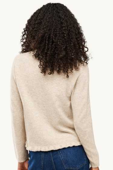 Women - Jumper - light beige