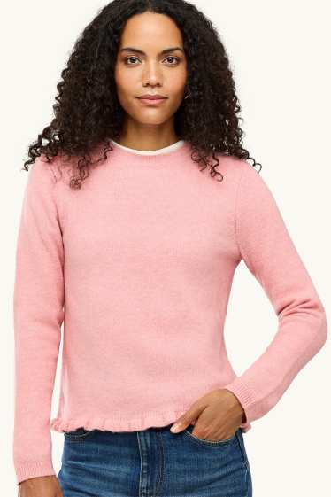 Femmes - Pull - rose tendre