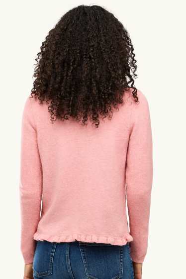 Femmes - Pull - rose tendre