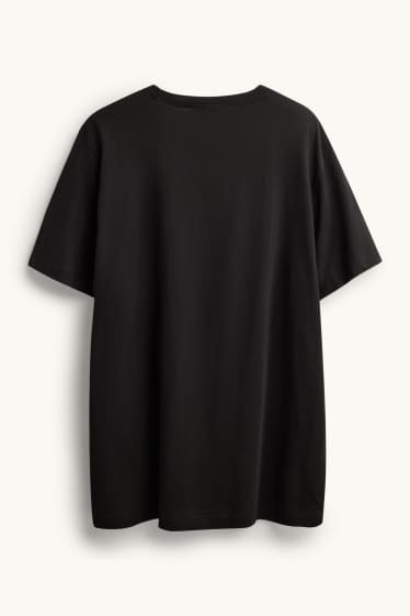 Pánské - Tričko - regular fit - černá