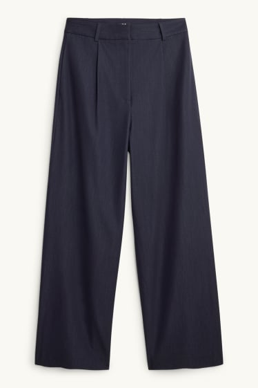 Women - Trousers - dark blue