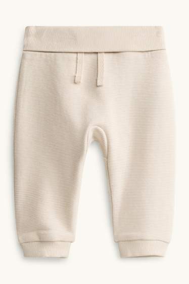 Baby Boys - Bear - baby outfit - 3 piece - beige / brown