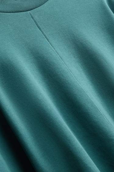 Femmes - Haut à manches longues - relaxed fit - bleu pétrole