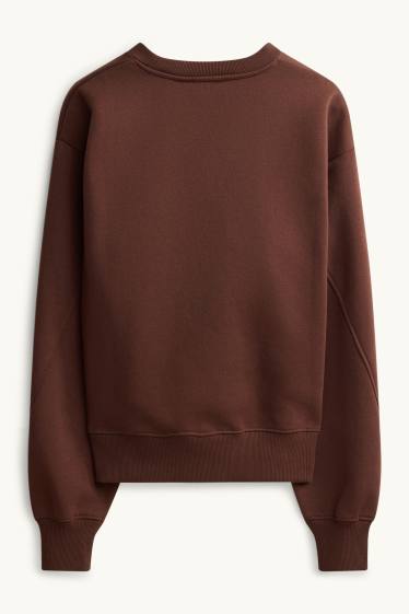 Damen - Sweatshirt - braun