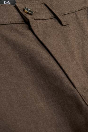 Heren - Thermo-chino - regular fit - THERMOLITE® - bruin-mix