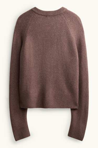 Women - Cardigan - brown