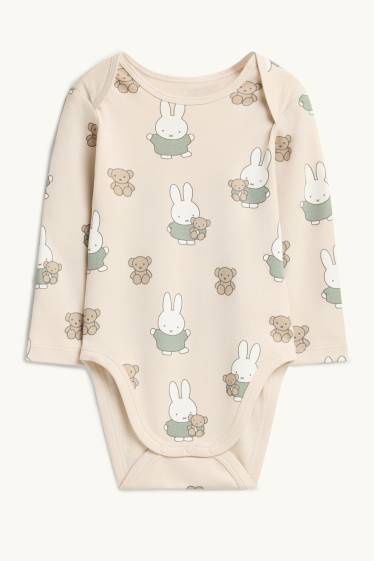 Baby Mädchen - Miffy - Baby-Body - beige