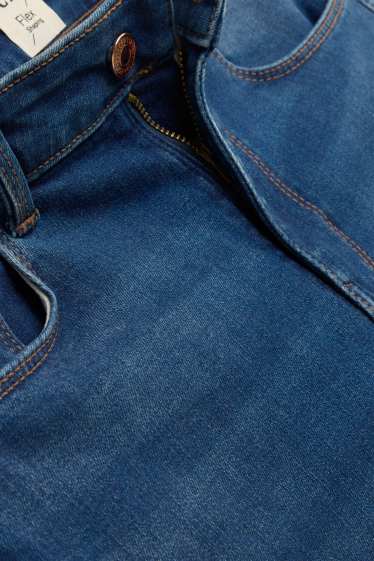 Femmes - Skinny jean - mid waist - shaping jean - LYCRA® - jean bleu foncé