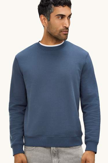 Herren - Sweatshirt - blau