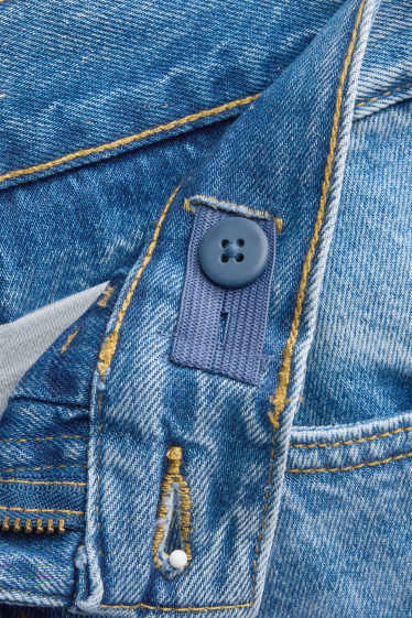 Children Boys - Loose jeans - thermal jeans - blue denim
