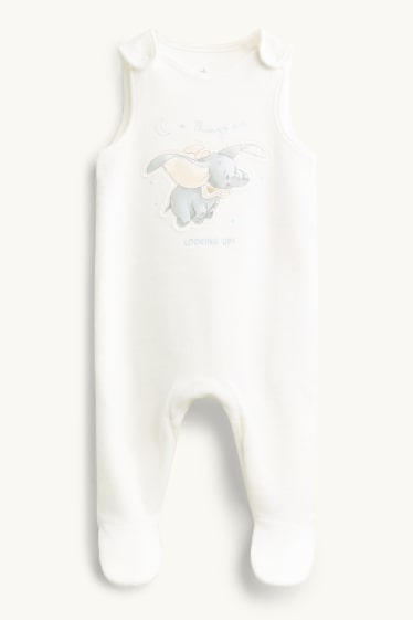 Bébés garçons - Dumbo - combinaison bébé - blanc / bleu clair