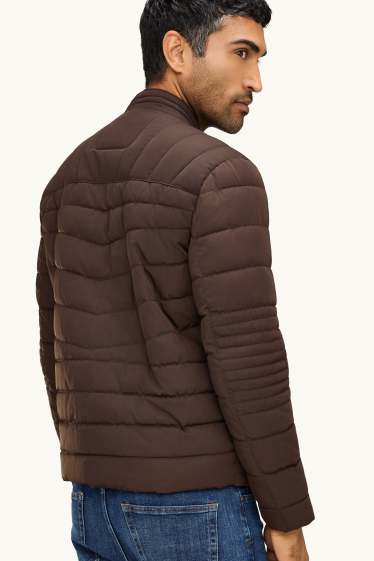 Herren - Steppjacke - braun