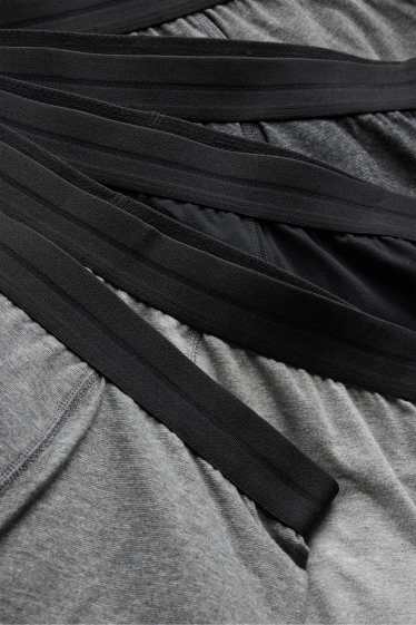 Hommes - Shorty - gris / noir