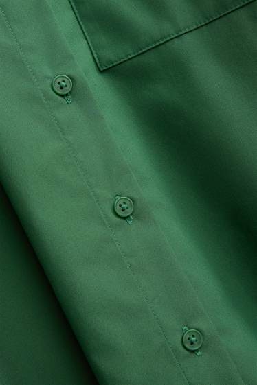 Damen - Hemdbluse - grün
