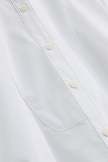 Damen - Hemdbluse - weiß