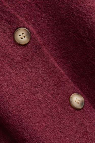Women - Cardigan - bordeaux