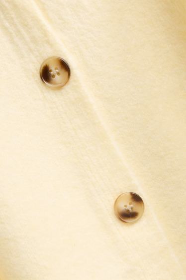 Women - Cardigan - light yellow