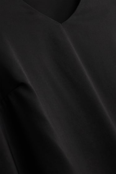 Donna - Blusa smanicata - nero