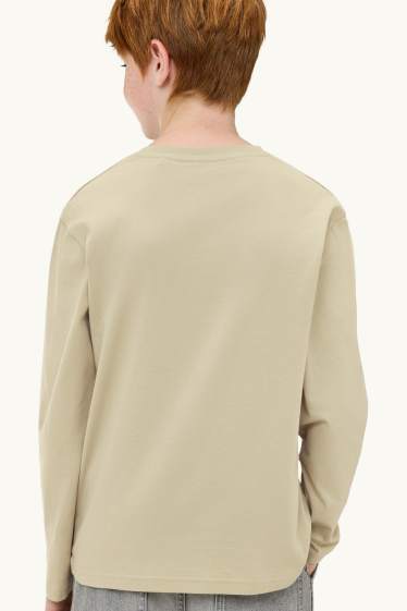 Enfants garçons - Lot de 3 - Gorille - haut à manches longues - kaki