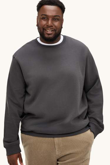Men - Sweatshirt - dark gray