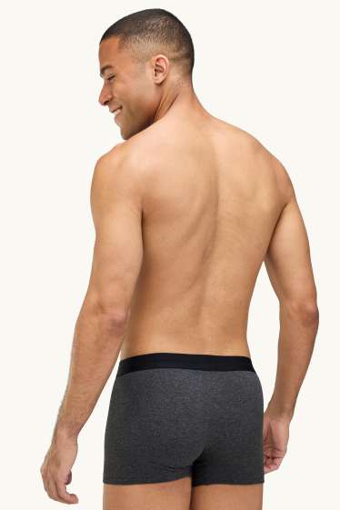 Herren - Multipack 5er - Trunks - grau / braun
