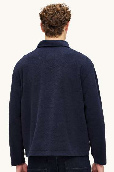 Hommes - Sweat - bleu foncé
