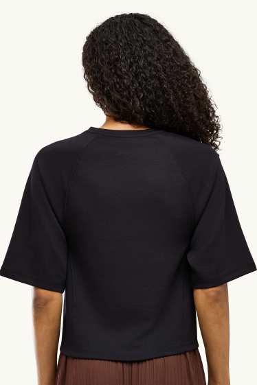Damen - Sweatshirt - schwarz