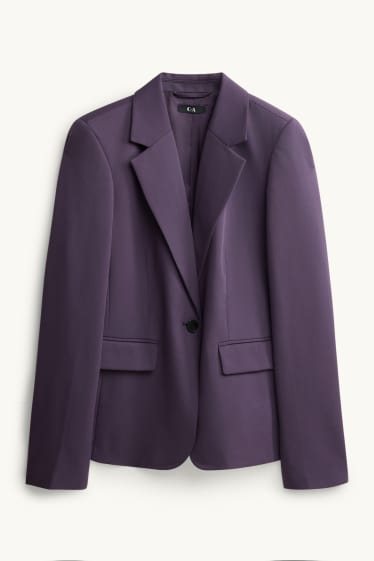 Femmes - Blazer de bureau - cintré - violet