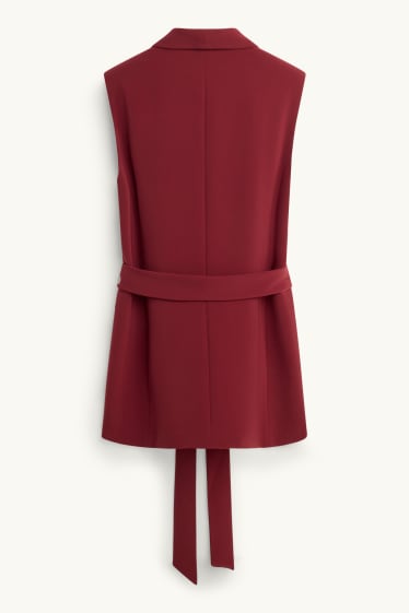 Donna - Gilet business - regular fit - bordeaux
