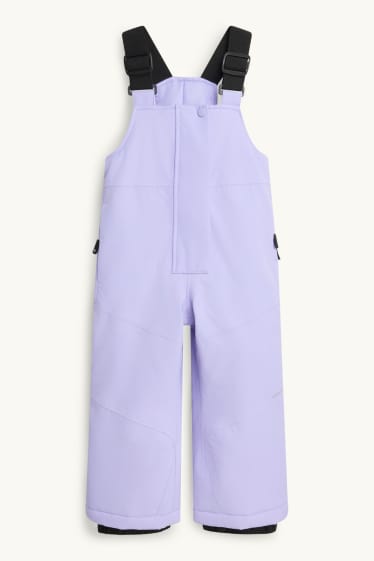 Children Girls - Ski pants - waterproof - lilac