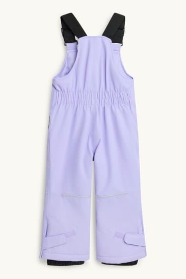 Children Girls - Ski pants - waterproof - lilac