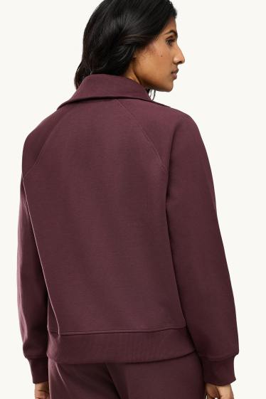 Women - Sweatshirt - bordeaux