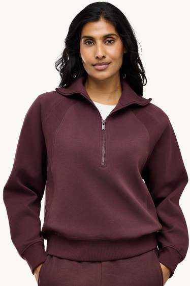 Women - Sweatshirt - bordeaux