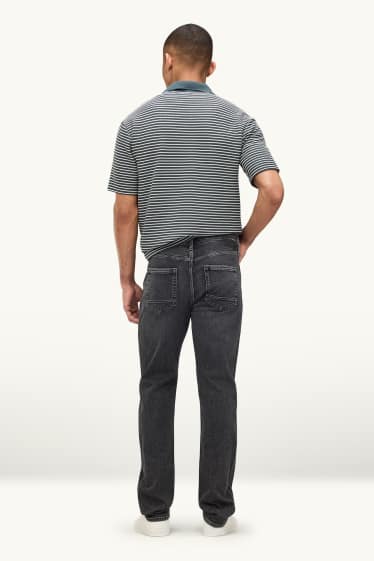 Hommes - Straight jean - jean gris foncé