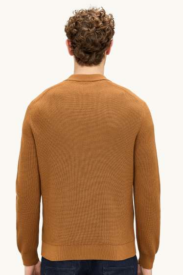 Hommes - Pull - marron