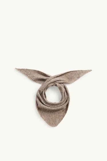Damen - Schal - taupe