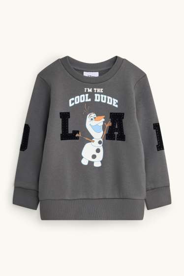 Kinder Jungen - Frozen - Sweatshirt - grau