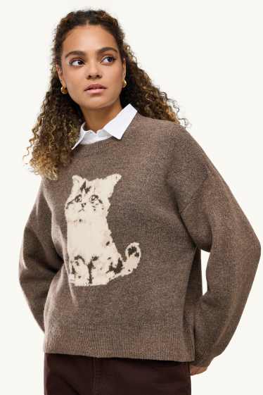 Femmes - Pull - marron