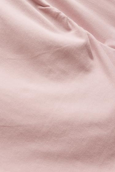 Femmes - Haut à manches longues - slim fit - rose tendre
