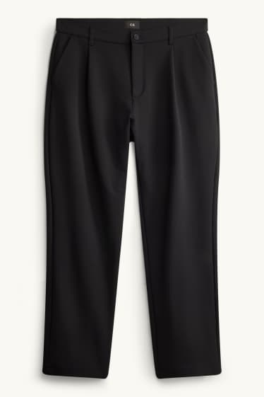 Bărbați - Chino - relaxed fit - negru